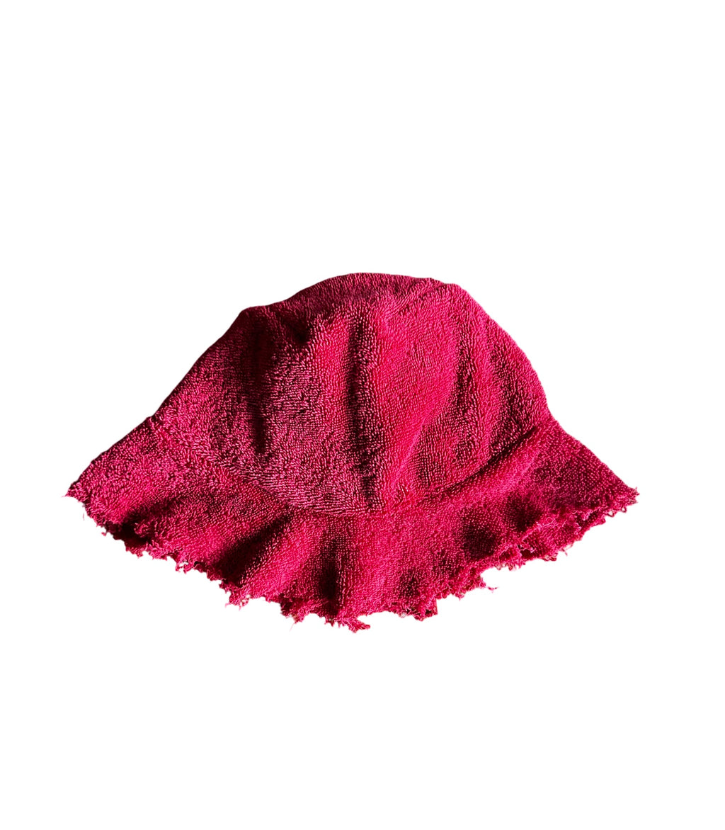 Scarecrow bucket hat in Blood Red