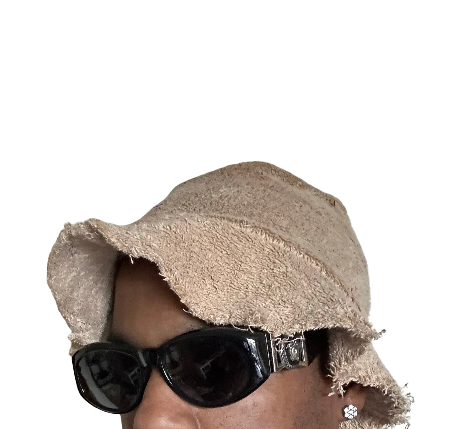 Scarecrow bucket hat in camel