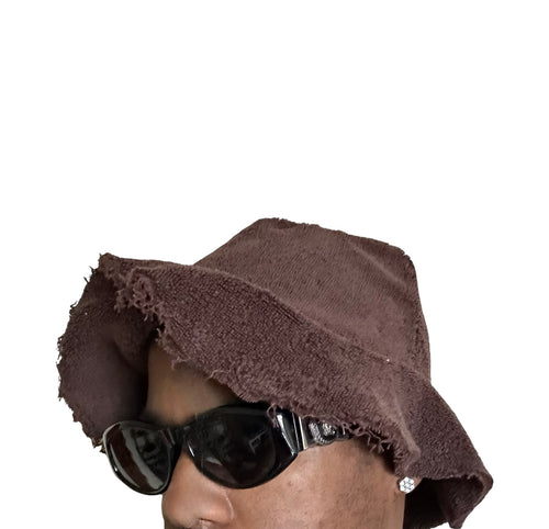 Scarecrow Bucket hat in Chocolate